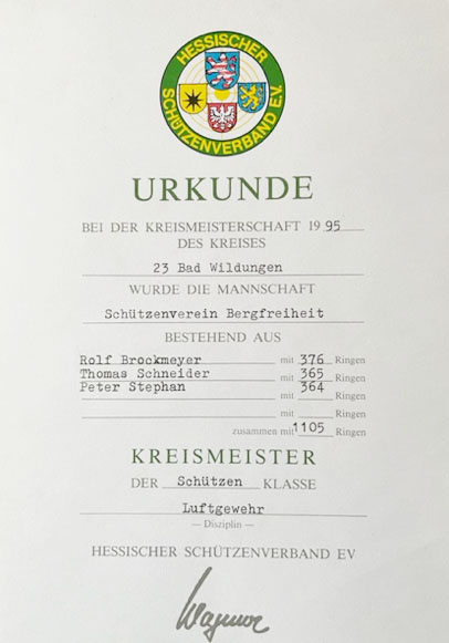 Kreismeister 1995